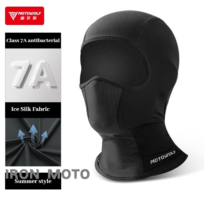 Running Gear Cool - Motowolf الصيف قبعة الدراجات الحرير الجليد