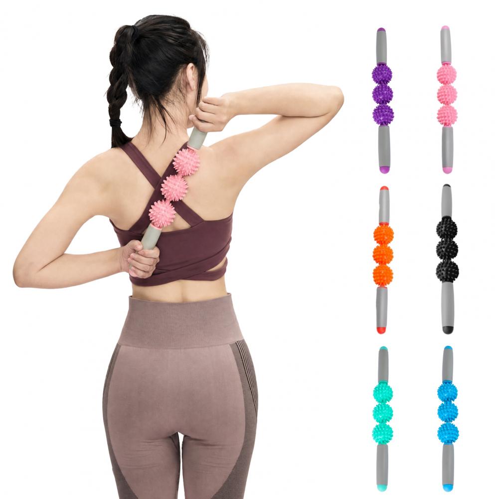 Muscle Roller Stick - أداة تدليك احترافية بخمسة أشواك للأنسجة