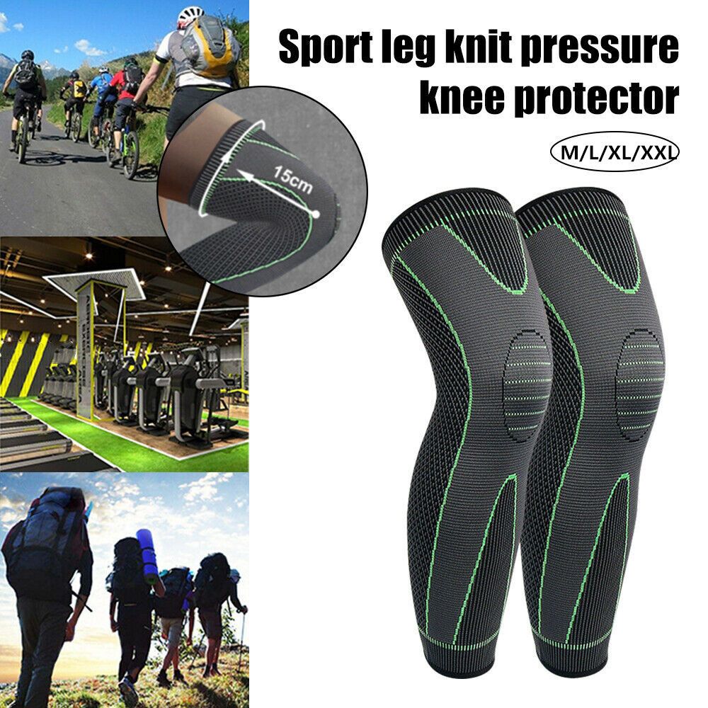Compression Calf Sleeve - دعامة دعم الركبة الضاغطة بأرجل كاملة