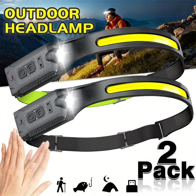 Running Headlamp Led - كشافات LED قابلة لإعادة الشحن 3