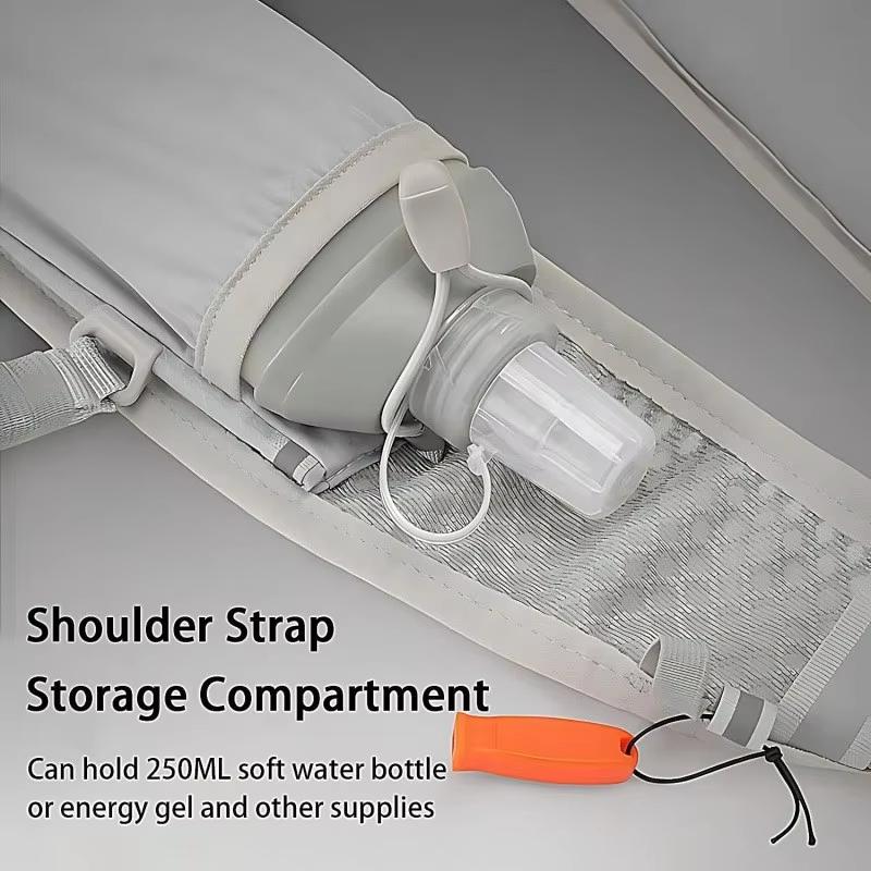 سترة جري خفيفة الوزن عاكسة للض - مراجعة Running Gear Hydration وسعره