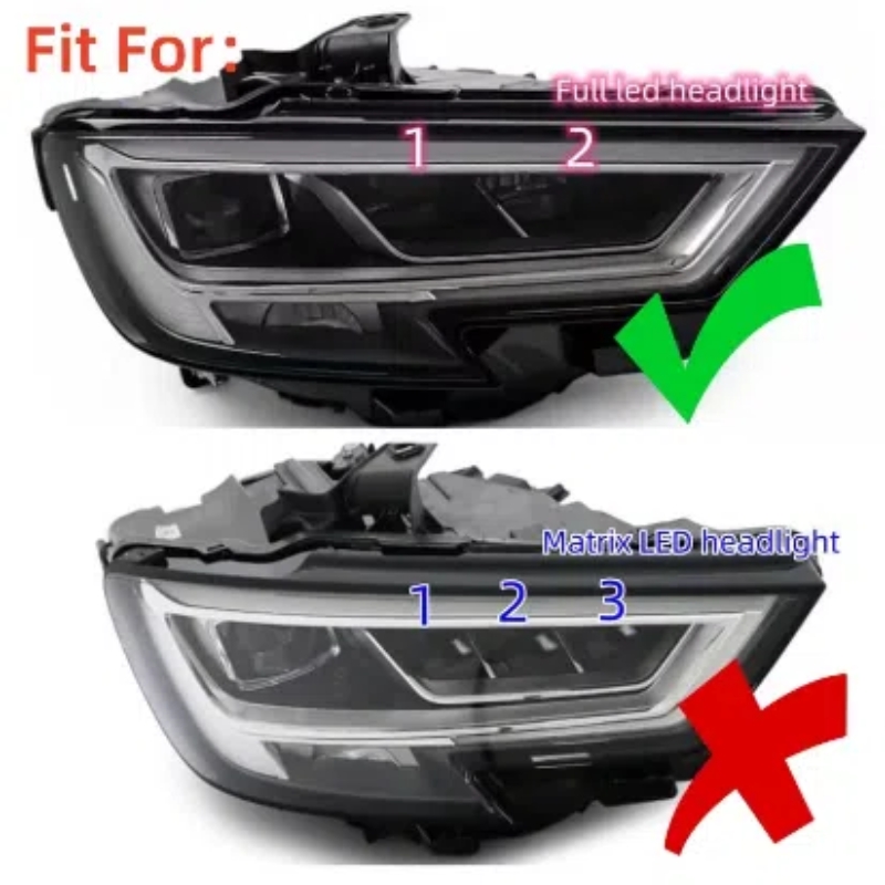 جديد لأودي A3 S3 أضواء النهار  - مراجعة Running Headlamp Led وسعره