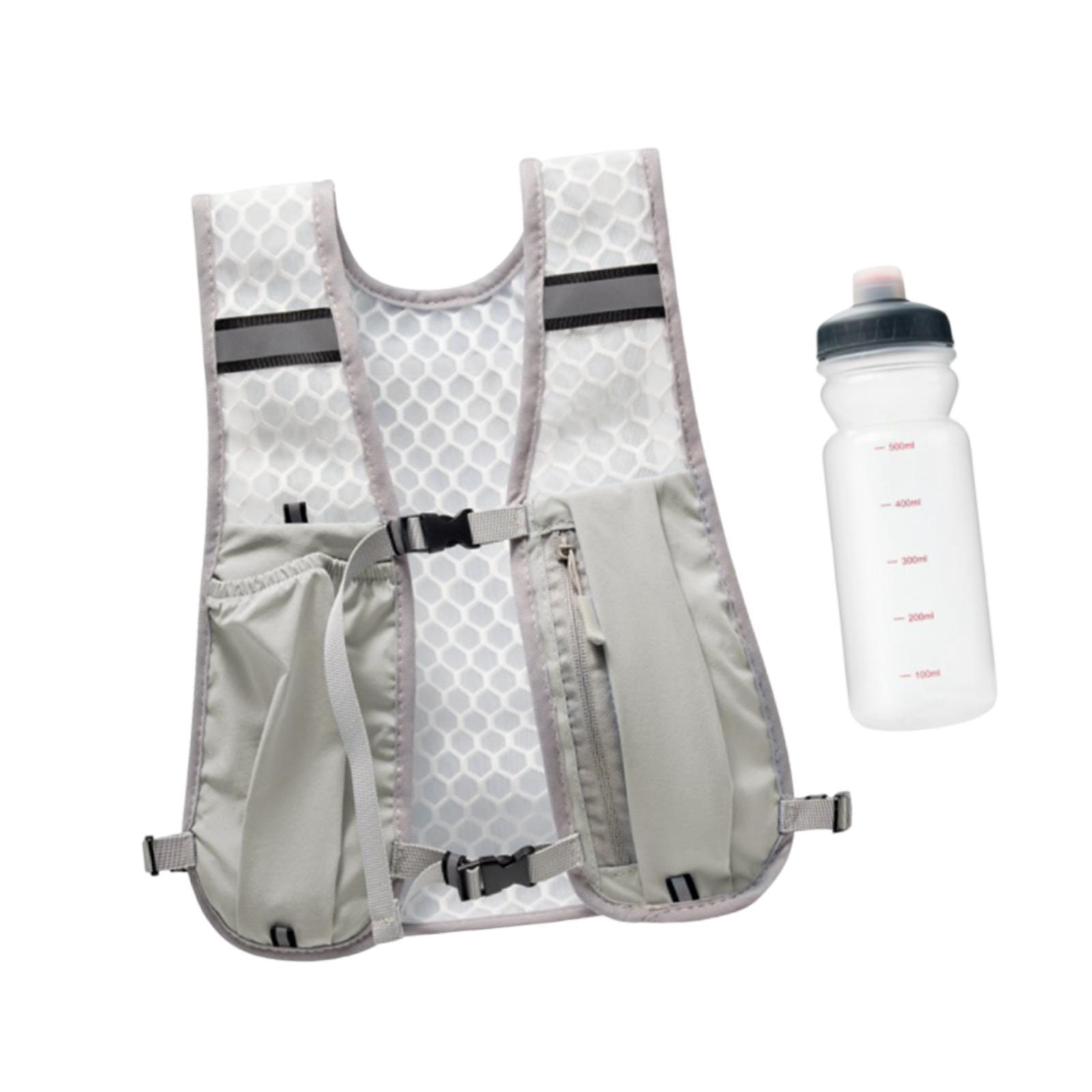 حقيبة ظهر عاكسة للضوء مع جيب ل - مراجعة Running Gear Hydration وسعره