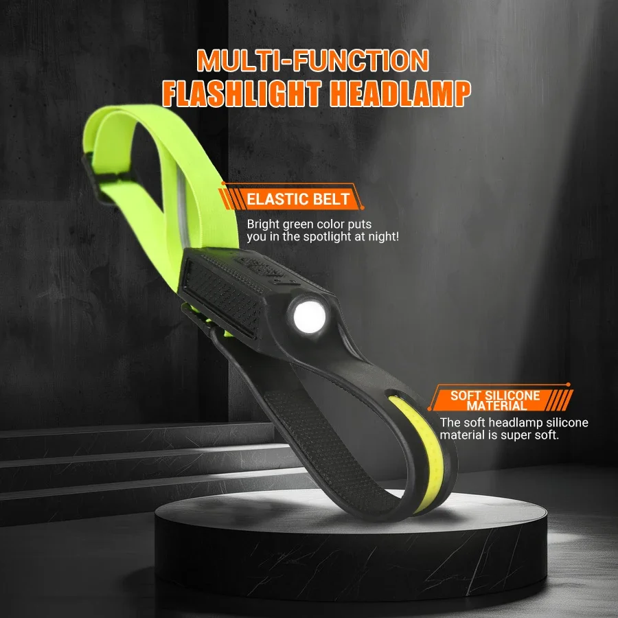 كشافات LED قابلة لإعادة الشحن  - مراجعة Running Headlamp Led وسعره