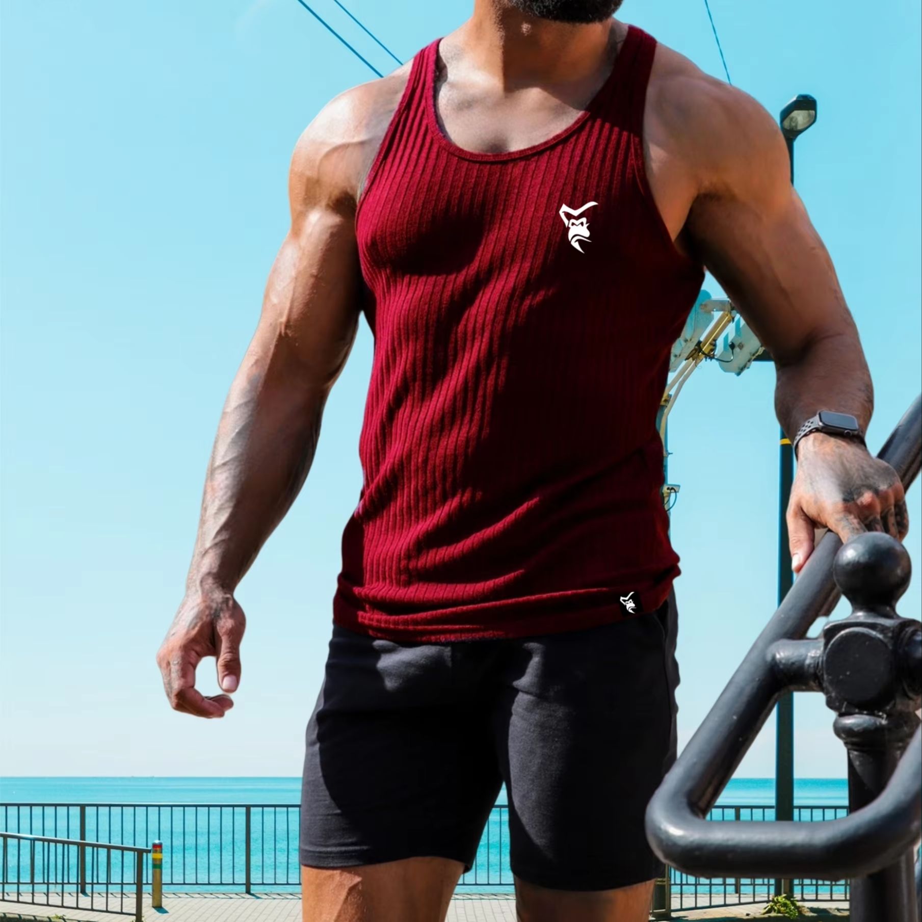قمصان رياضية رجالية جديدة سريع - مراجعة Running Gear Vest وسعره