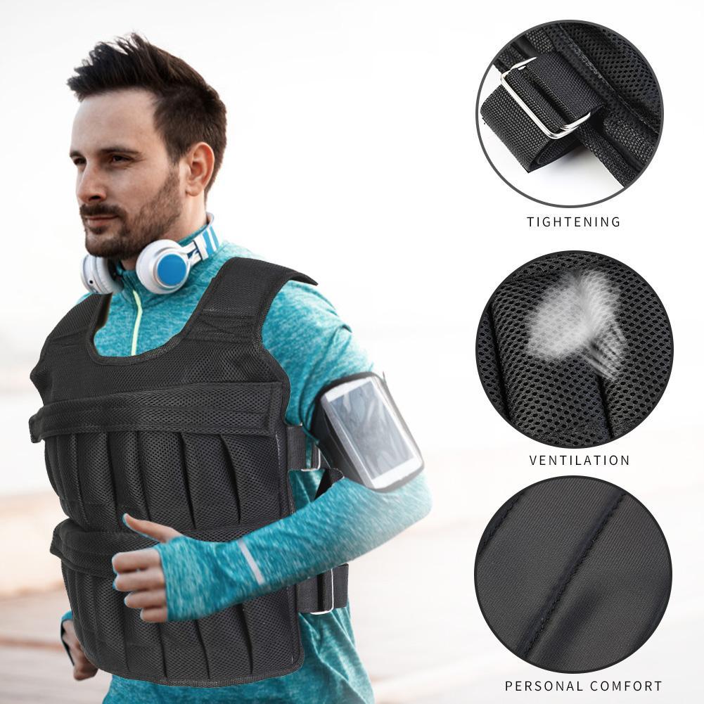 سترة تدريب قابلة للتعديل بوزن  - مراجعة Running Gear Vest وسعره