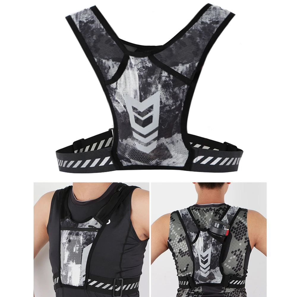 سترة جري عاكسة مع حامل هاتف وج - مراجعة Running Gear Cool وسعره