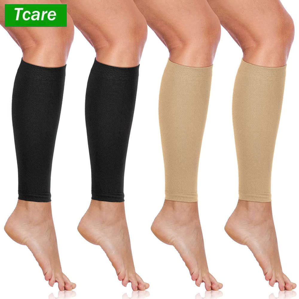 1 زوج العجل كم ضغط الساق جورب  - مراجعة Compression Calf Sleeve وسعره
