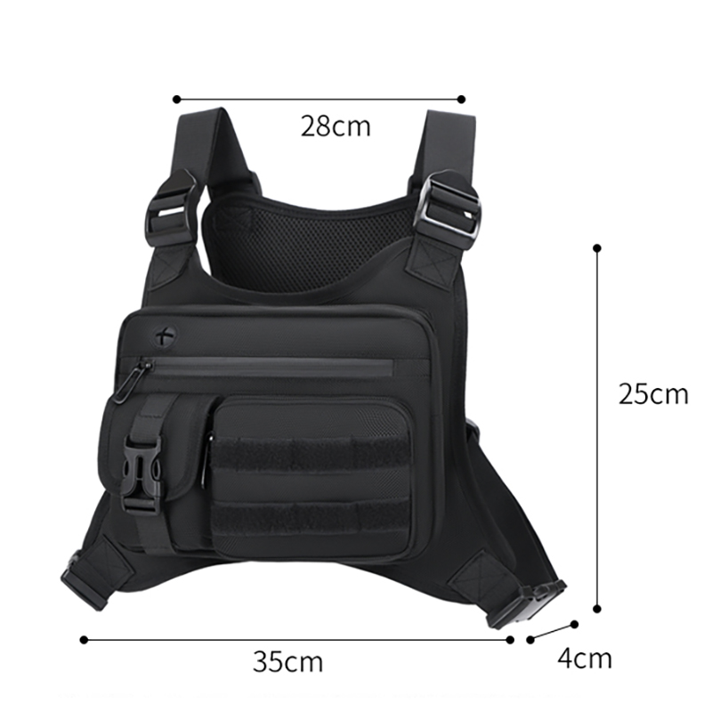حقيبة صدرية تكتيكية للرجال مقا - مراجعة Running Gear Vest وسعره