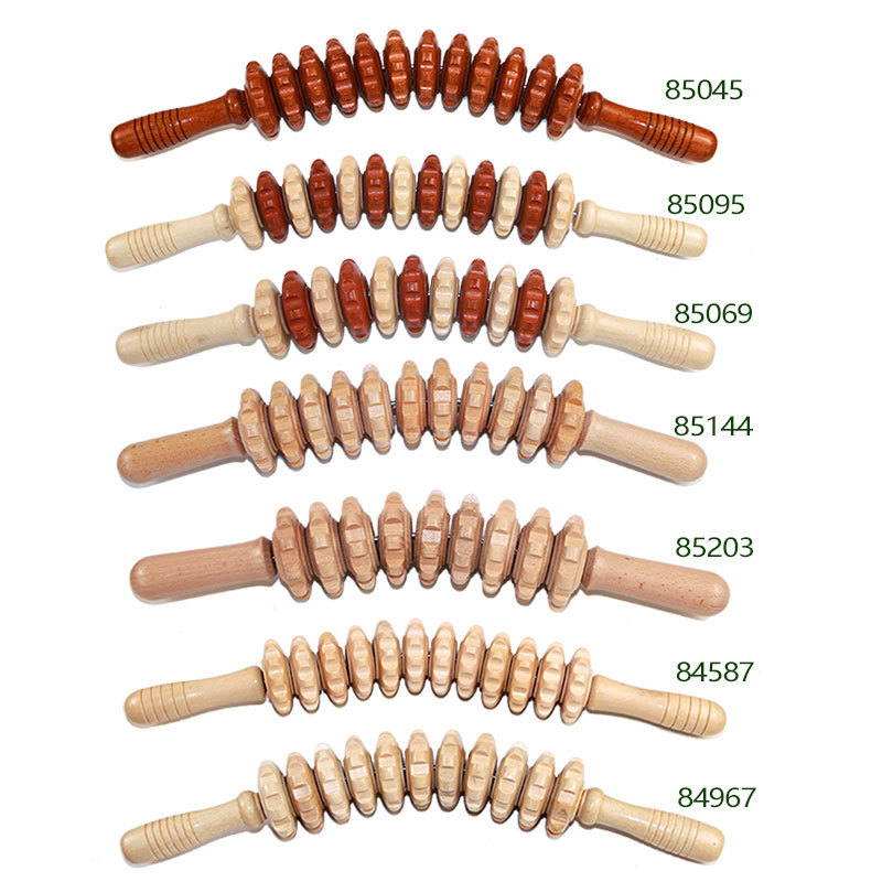 عصا تدليك خشبية جديدة لاسترخاء - مراجعة Muscle Roller Stick وسعره