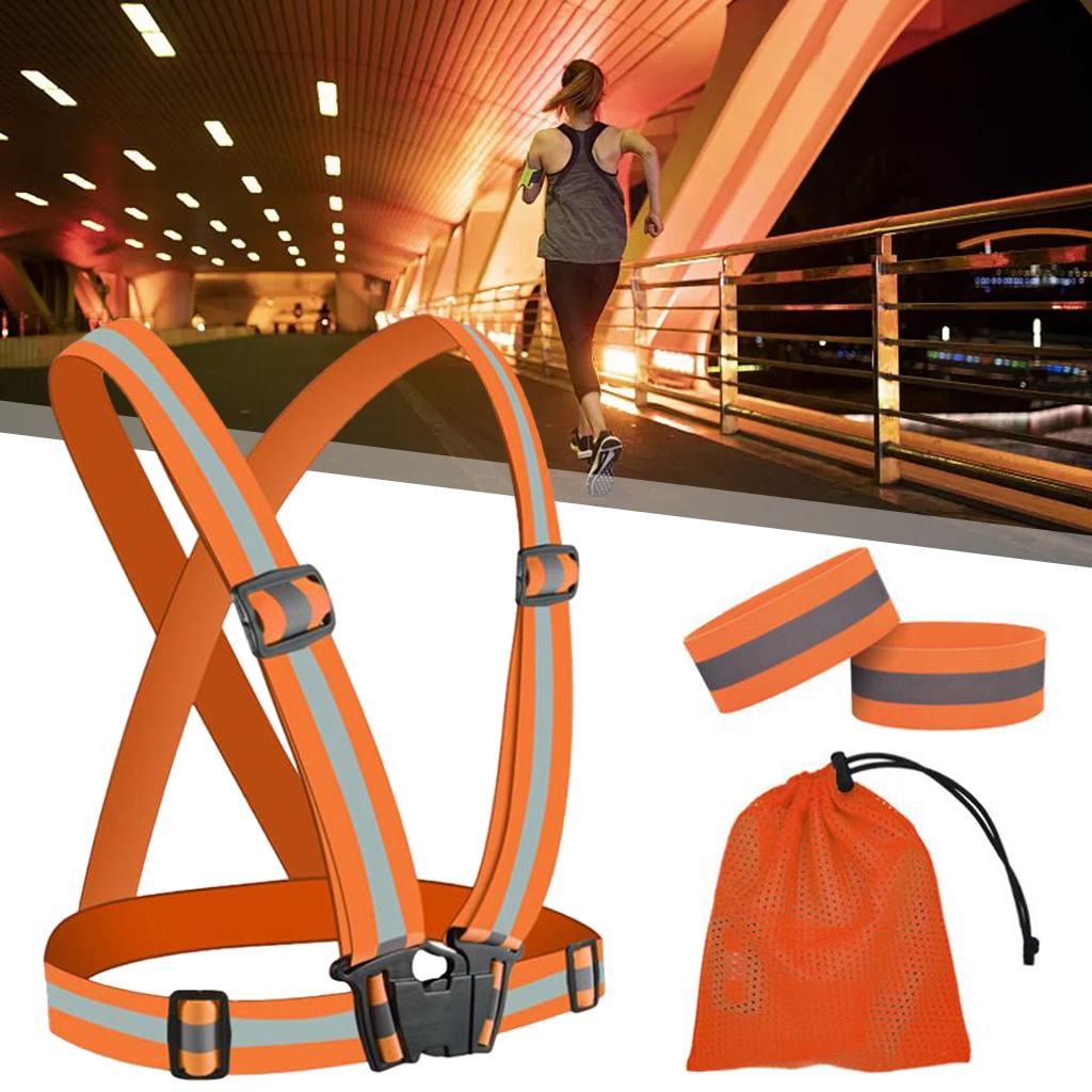 أحزمة عاكسة قابلة للتعديل ومرن - مراجعة Running Gear Dog وسعره