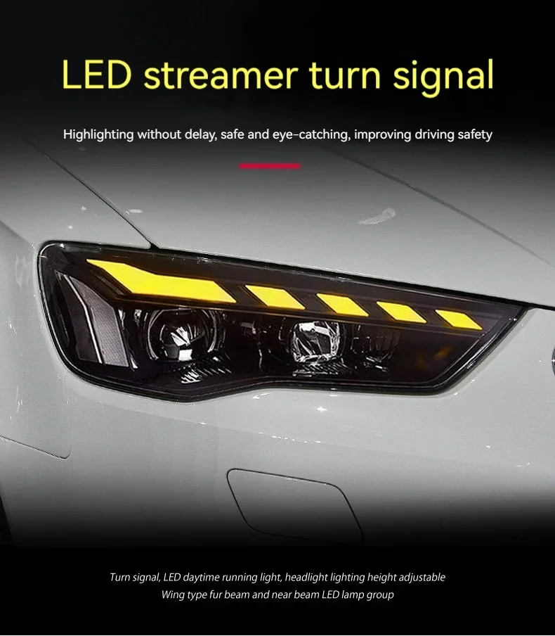 مصابيح سيارة FT لأودي A3، مصاب - مراجعة Running Headlamp Led وسعره