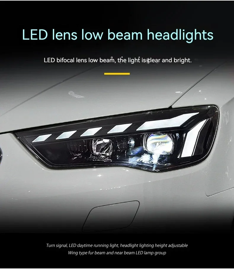 مصابيح سيارة FT لأودي A3، مصاب - مراجعة Running Headlamp Led وسعره