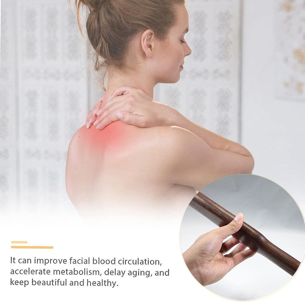 العلاج الخشبي التصريف اللمفاوي - مراجعة Muscle Roller Stick وسعره