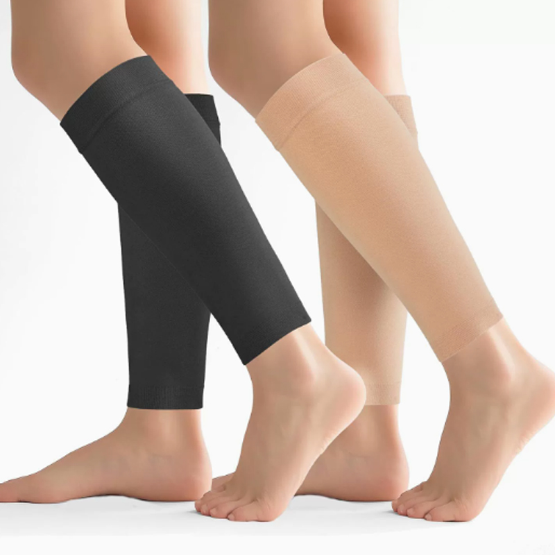 1/2 زوج من الجوارب المرنة لضغط - مراجعة Compression Calf Sleeve وسعره