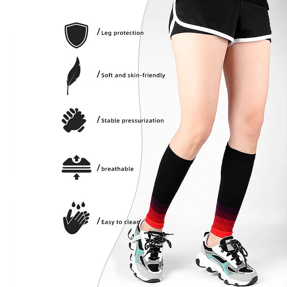 زوج واحد من أكمام ضغط الساق بد - مراجعة Compression Calf Sleeve وسعره