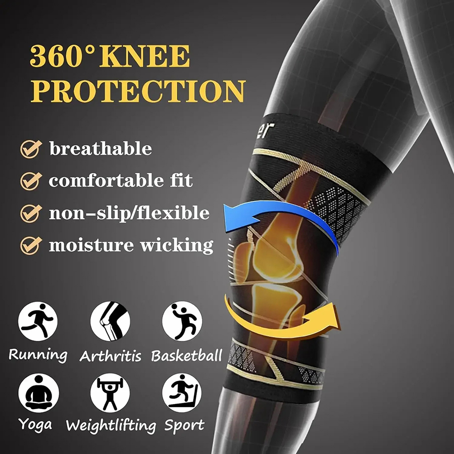 دعامة ركبة ضاغطة من ألياف النح - مراجعة Compression Calf Sleeve وسعره
